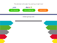 Tablet Screenshot of midas-group.com